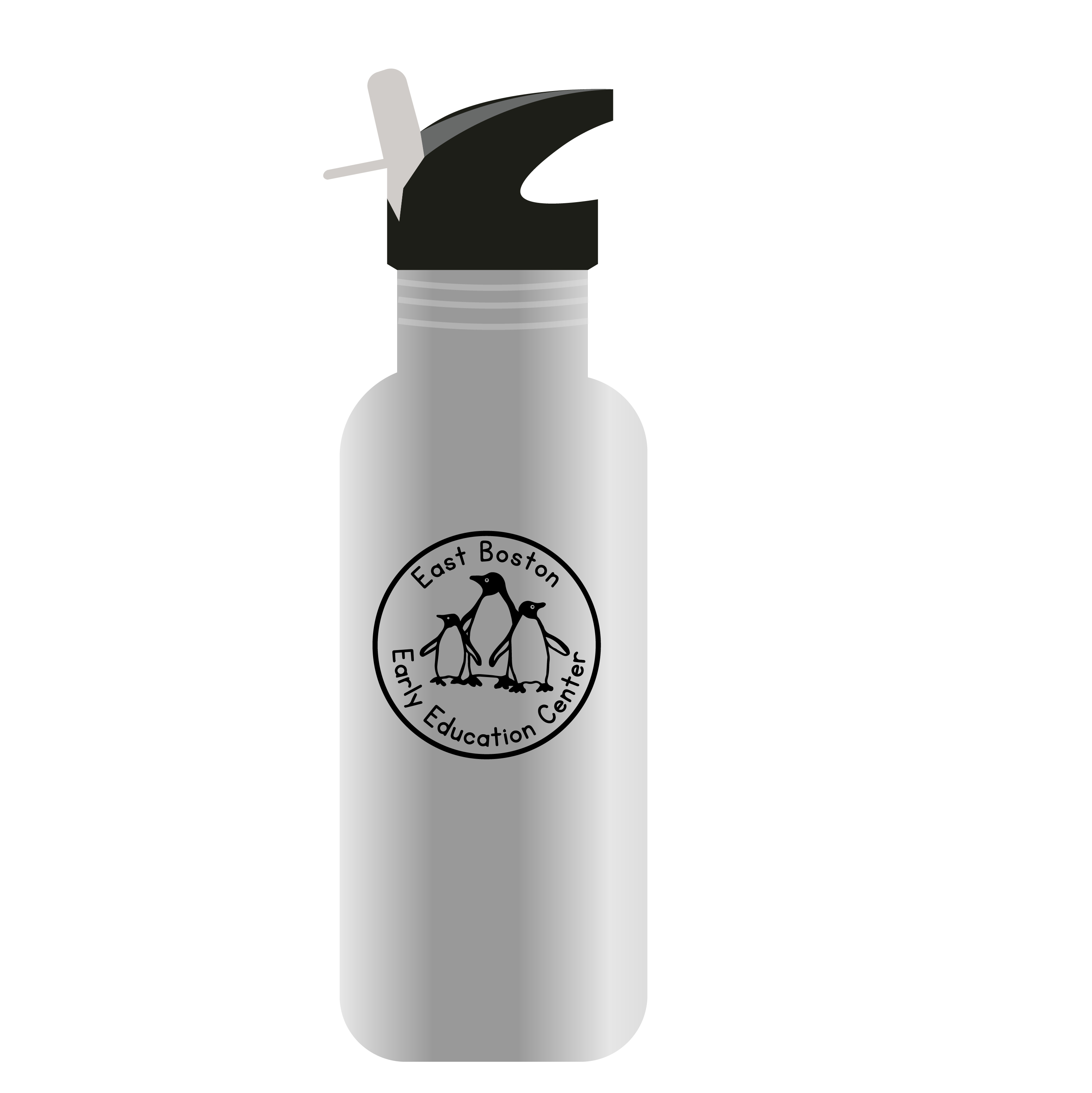 East Boston Early Education Center STAINLESS STEEL WATER BOTTLE STEM/STRAW TOP